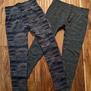 Women’s Camouflage and Gray Leggings